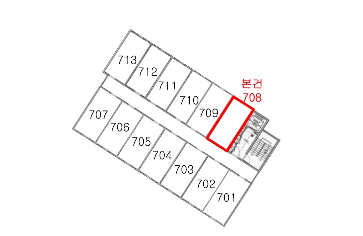 대전 서구 갈마동 913, 7층708호 (갈마동,좋은하루2차) 오피스텔(주거) 경매 사진 15