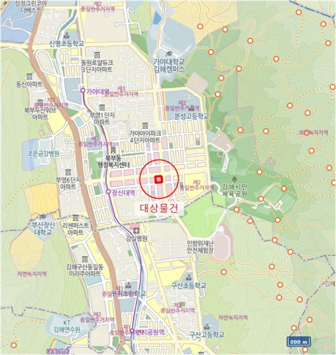 경남 김해시 삼계동 1505-4, 2층207호 (삼계동,코아루센텀오피스텔) 외 3개호 근린상가 경매 사진 12