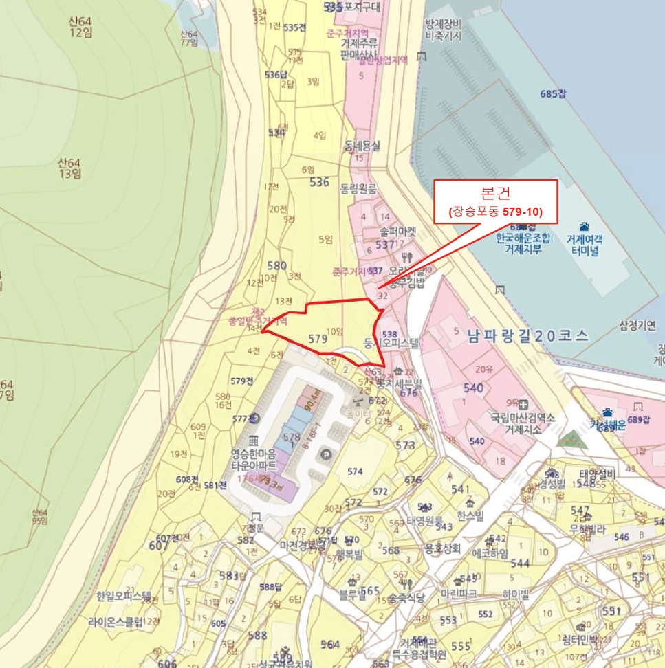 경상남도 거제시 장승포동 579-10 임야 경매 사진 39