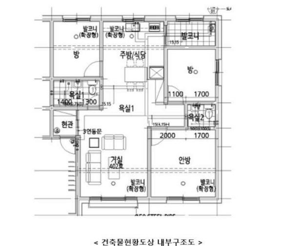 경기 파주시 야동동 617-3, 103동 4층402호 다세대주택 경매 사진 9