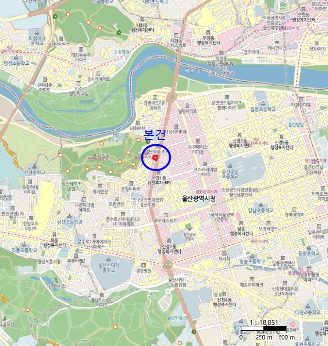 울산 남구 신정동 1323-50, 지1층104호 (신정동,수아지오시티) 근린상가 경매 사진 6