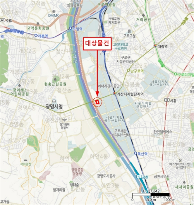 서울 금천구 가산동 776, 제12층 제1205호 (가산동, 가산대명벨리온) 오피스텔(주거) 경매 사진 13