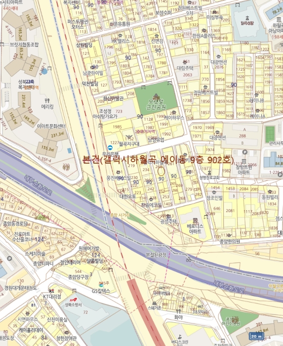 서울 성북구 하월곡동 90-260, 에이동 9층902호 (하월곡동,갤럭시하월곡) 다세대주택 경매 사진 18