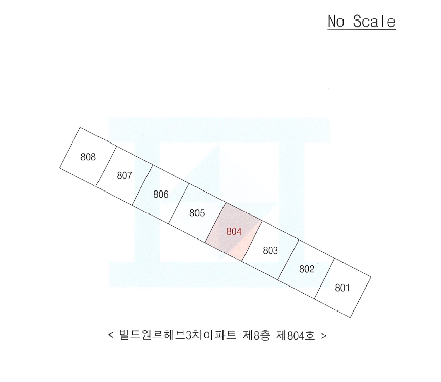 경북 포항시 북구 용흥동 615-21, 8층 804호 (용흥동,빌드원르헤브3차아파트) 아파트 경매 사진 10