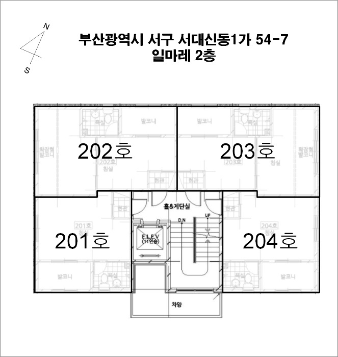 부산 서구 서대신동1가 54-7, 2층201호 (서대신동1가,일마레) 다세대주택 경매 사진 14