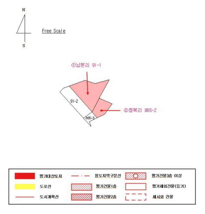 경상북도 예천군 예천읍 남본리 91-1 임야 경매 사진 9
