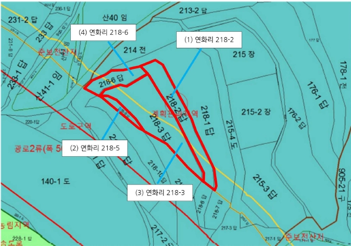 경상북도 칠곡군 지천면 연화리 218-2 답 경매 사진 7