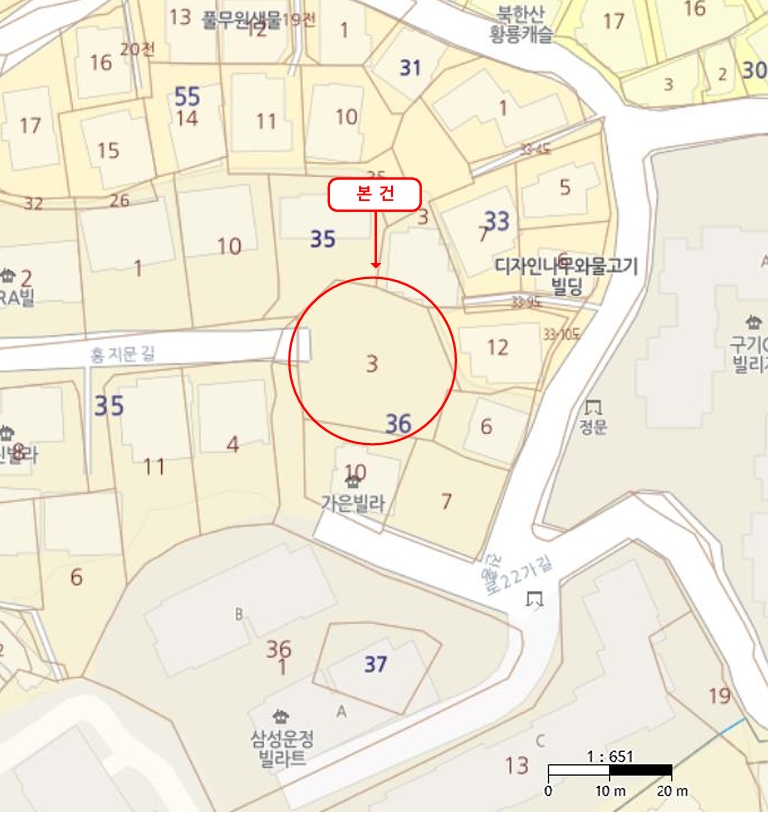 서울특별시 종로구 구기동 36-3, 101호 외 5개호 외 1필지 다세대주택 경매 사진 10