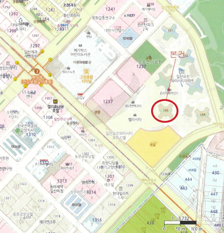 경기 고양시 일산동구 백석동 1237, 105동 35층3504호 (백석동,일산요진와이시티) 아파트 경매 사진 11