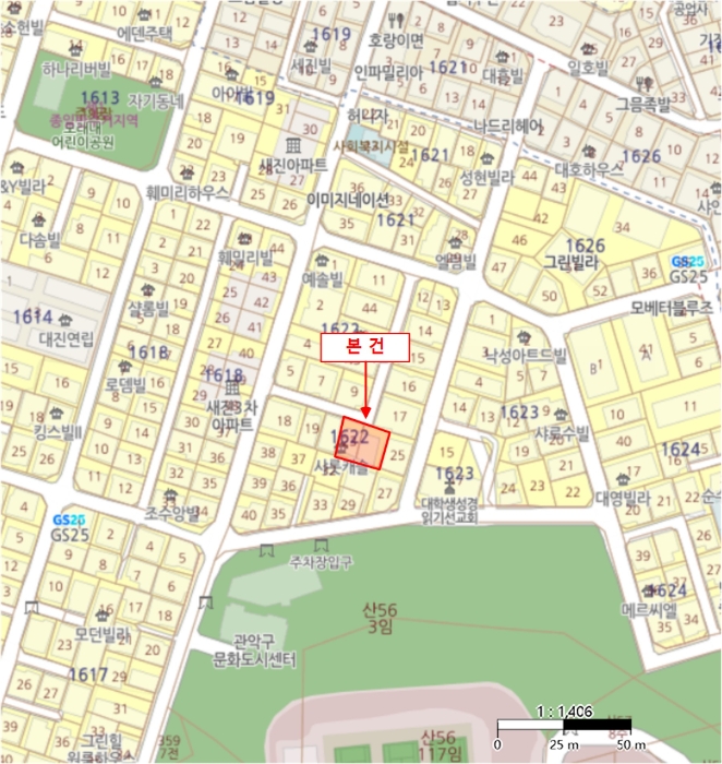 서울 관악구 봉천동 1622-23, 3층301호 (봉천동,샤롯캐슬) 외 1필지 다세대주택 경매 사진 11