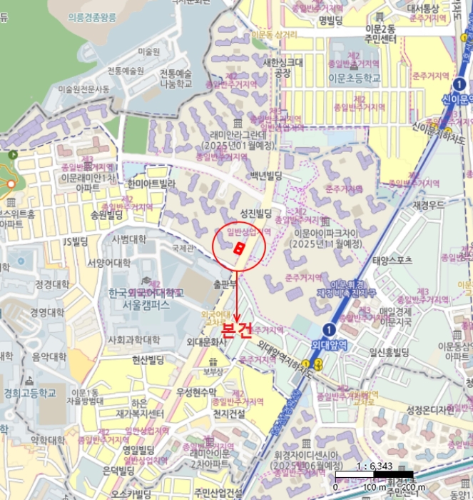 서울 동대문구 이문동 291-35, 11층1104호 (이문동,이문스카이뷰) 외 1필지 아파트 경매 사진 9