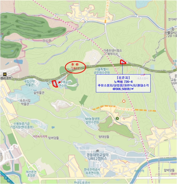 강원특별자치도 속초시 노학동 산157-3 숙박시설 경매 사진 59
