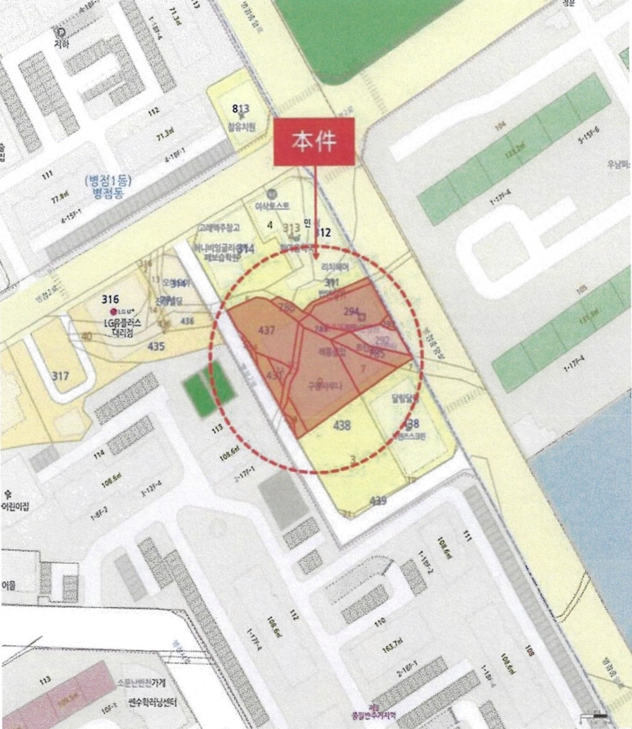 경기 화성시 병점구 병점동 292, 3층307호 (병점동,태안병점브이-타운2) 외 2개호 근린상가 경매 사진 23