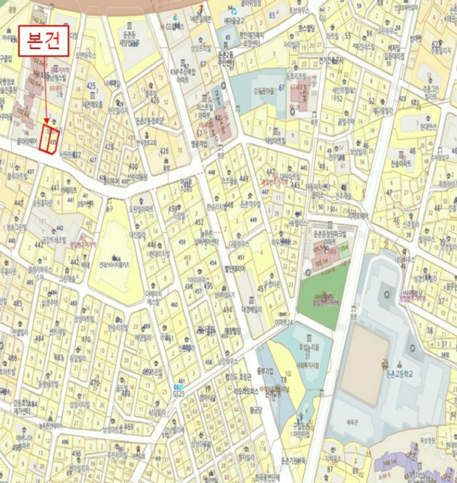 서울 강동구 둔촌동 435-1, 4층401호 (둔촌동,한울둔촌베아체) 외 1필지 오피스텔(주거) 경매 사진 13