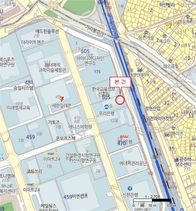 서울 금천구 가산동 505-14, 제1층 제110호 (가산동, 코오롱 디지털타워 애스턴) 외 1필지 근린상가 경매 사진 11