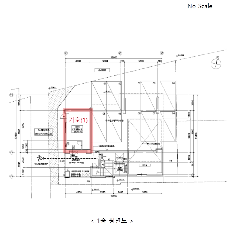서울 중랑구 망우동 521-3, 1층101호 (망우동,더한울) 외 2필지 근린상가 경매 사진 14