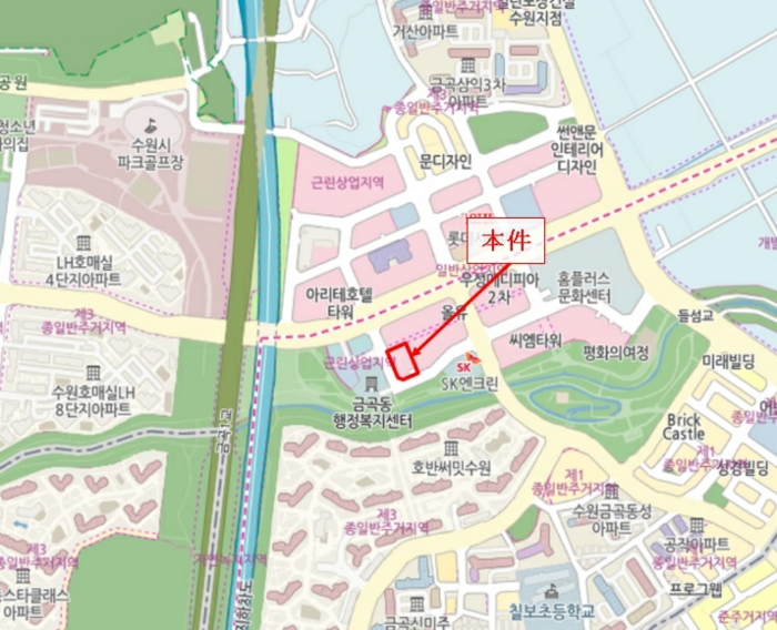 경기 수원시 권선구 금곡동 1118-3, 7층704호 (금곡동,커낼파크) 오피스텔(주거) 경매 사진 10
