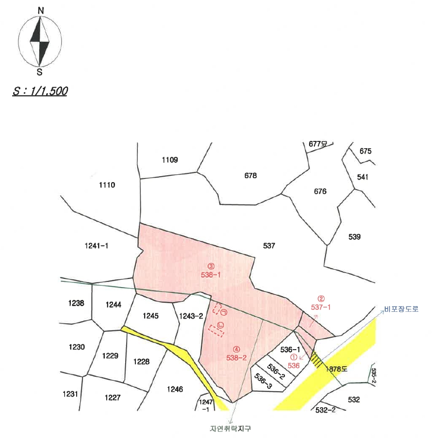 제주특별자치도 서귀포시 하원동 536 외 3필지 임야 경매 사진 20