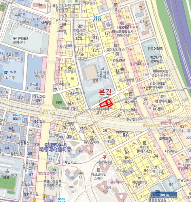 서울 영등포구 당산동 121-163, 제5층 제503호 (당산동, 신현빌5차) 외 2필지 오피스텔(주거) 경매 사진 9