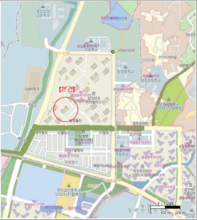 충남 아산시 탕정면 명암리 809, 104동 4층401호 (탕정삼성트라팰리스) 아파트 경매 사진 8