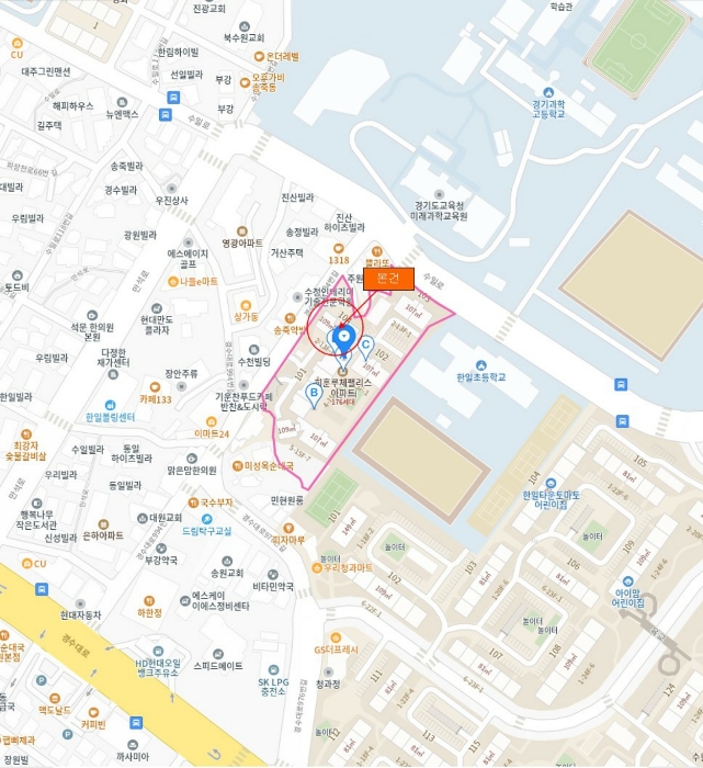 경기 수원시 장안구 송죽동 513, 104동 3층301호 (송죽동,희훈루체팰리스아파트) 아파트 경매 사진 16