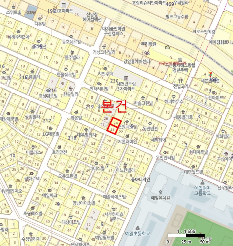 서울 은평구 구산동 6-23, 2층202호 (구산동,가온리즈빌) 외 1필지 도시형생활주택 경매 사진 12