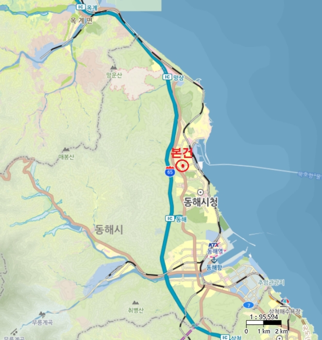 강원특별자치도 동해시 부곡동 80, 1층101호 (부곡동,썬샤인파크) 외 4개호 외 5필지 근린상가 경매 사진 36