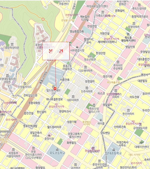경북 포항시 북구 용흥동 615-21, 2층 203호 (용흥동,빌드원르헤브3차아파트) 아파트 경매 사진 13