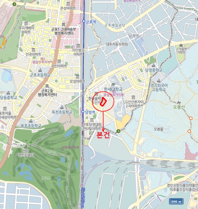 경기 군포시 당정동 998-2, 101동 4층406호 (당정동,당정동동도센트리움) 도시형생활주택 경매 사진 18