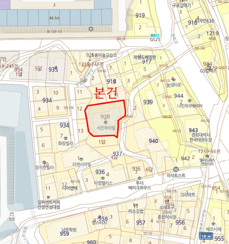 경기 안양시 만안구 안양동 938-2, 5층501호 (안양동,서진하이빌) 도시형생활주택 경매 사진 20