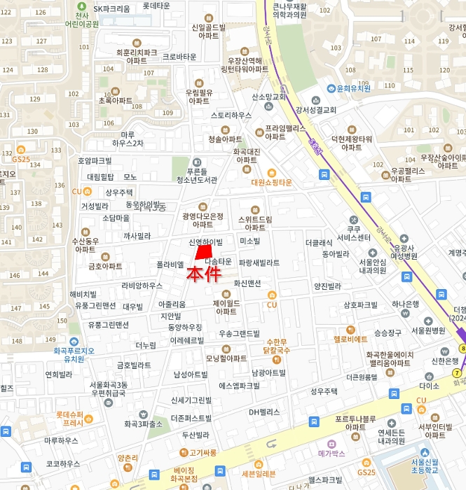 서울 강서구 화곡동 1037-10, 제5층 제501호 (화곡동, 트리빌리지) 외 1필지 도시형생활주택 경매 사진 10