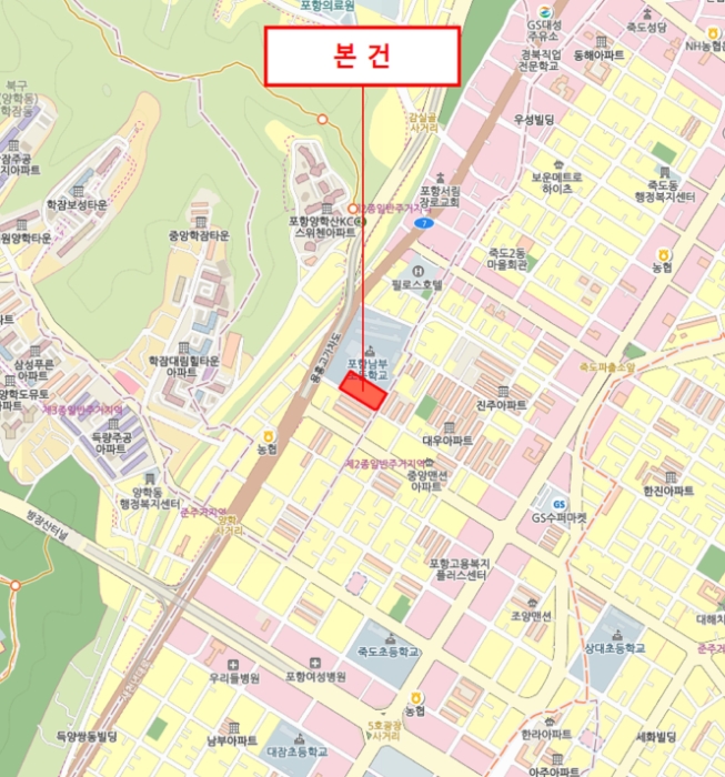 경북 포항시 북구 용흥동 615-21, 13층 1304호 (용흥동,빌드원르헤브3차아파트) 아파트 경매 사진 7