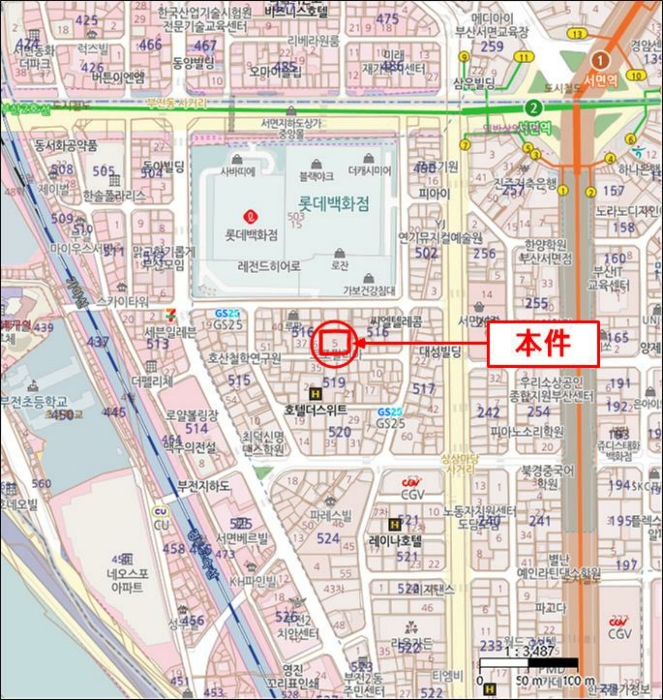 부산 부산진구 부전동 516-5, 12층1206호 (부전동,더토포필리아) 오피스텔(주거) 경매 사진 10