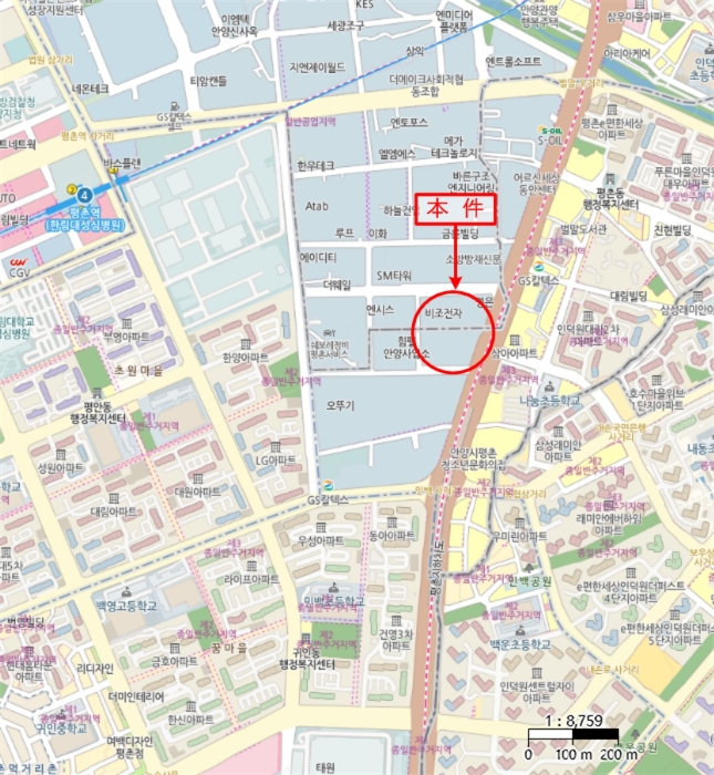 경기 안양시 동안구 평촌동 126-1, 지1층비139호 (평촌동,두산벤처다임) 외 1필지 근린상가 경매 사진 29