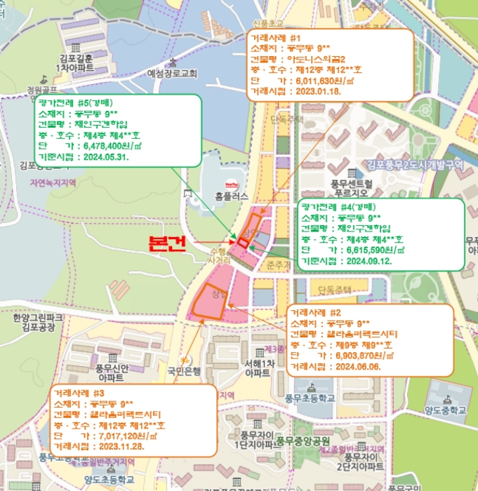경기 김포시 풍무동 916, 10층 1001호 (풍무동, 재인구겐하임) 오피스텔(주거) 경매 사진 9