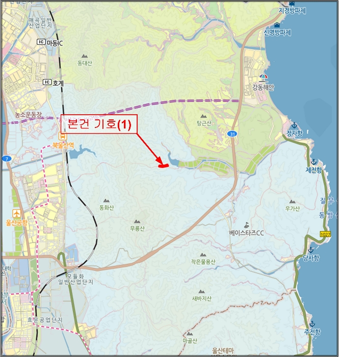 울산광역시 북구 무룡동 산150 임야 경매 사진 21