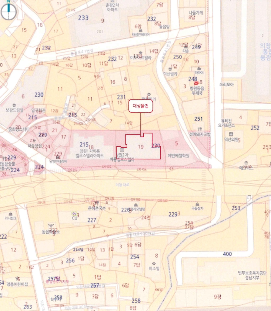 경남 창원시 의창구 동읍 용잠리 230-19, 8층 805호 (창원2차비룡벨로스텔라) 오피스텔(주거) 경매 사진 6