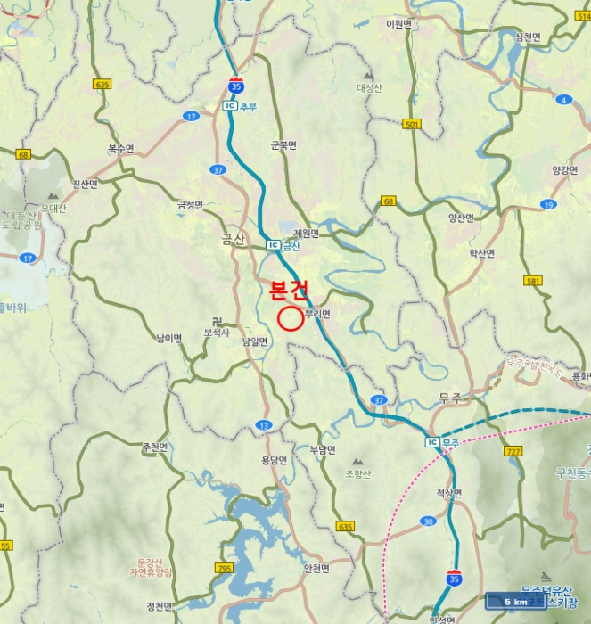 충청남도 금산군 부리면 관천리 214-7 전 경매 사진 15