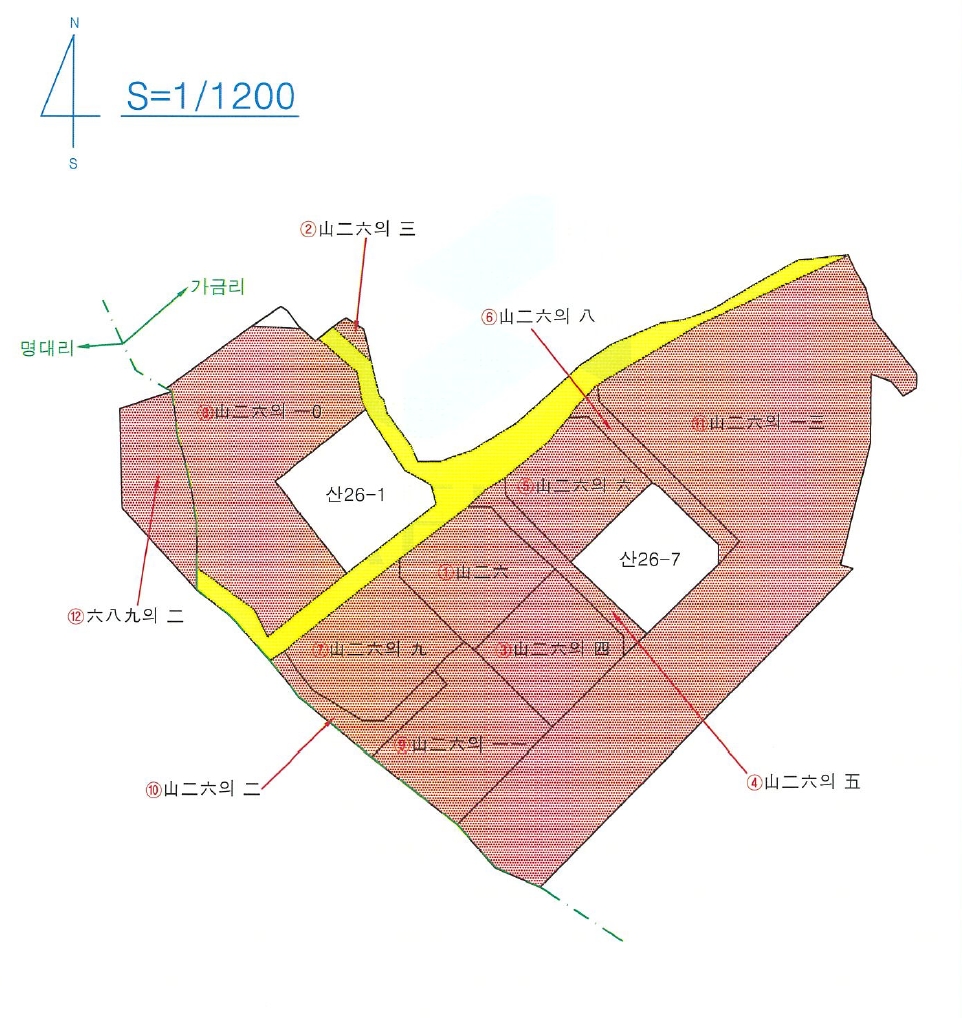 경상북도 청도군 이서면 가금리 산26 외 8필지 임야 경매 사진 24