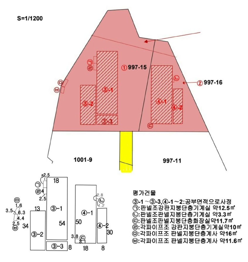 경상북도 영천시 청통면 우천리 997-15 외 1필지 공장 경매 사진 33