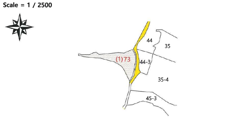 경상북도 영천시 금호읍 원제리 73 외 1필지 전 경매 사진 5