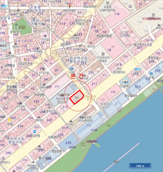 경남 창원시 마산합포구 동성동 315, 1층112-1호 (동성동,호텔엠에스) 외 1개호 근린상가 경매 사진 11