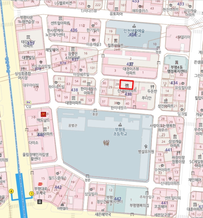 인천 부평구 부평동 438-26, 5층503호 (부평동,신대림아파트) 아파트 경매 사진 10