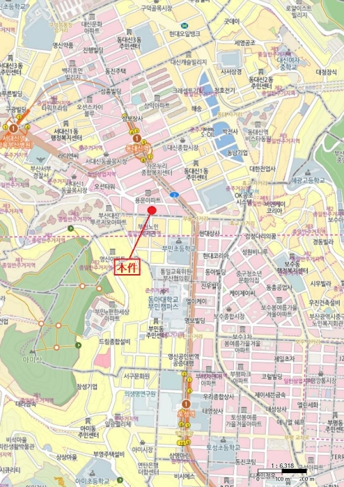 부산 서구 서대신동1가 34-2, 5층505호 (서대신동1가,대신에코팰리스) 외 6필지 아파트 경매 사진 8