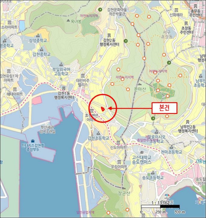 부산광역시 사하구 감천동 산147-9 임야 경매 사진 29