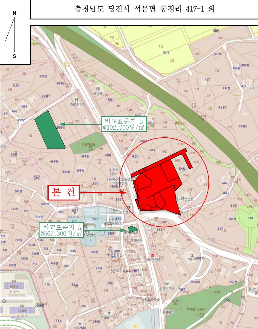 충청남도 당진시 석문면 통정리 417-1 외 15필지 대지 경매 사진 64