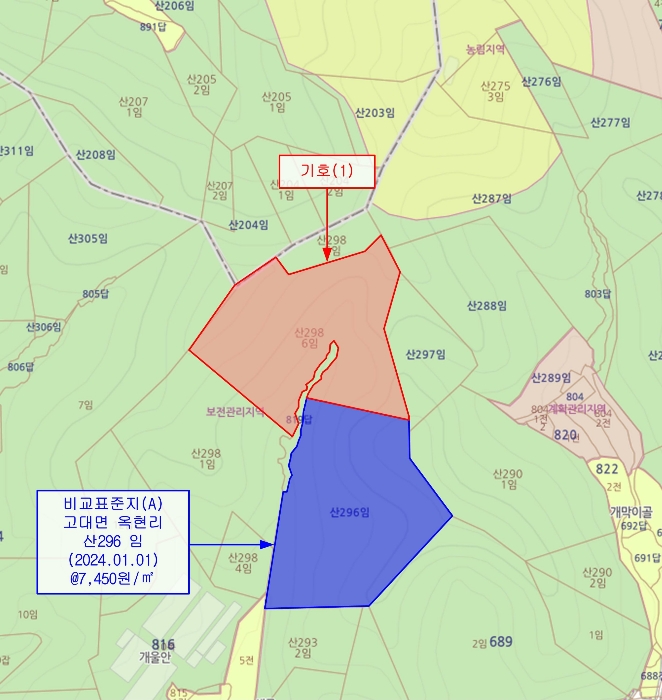 충청남도 당진시 고대면 옥현리 산298-6 임야 경매 사진 36