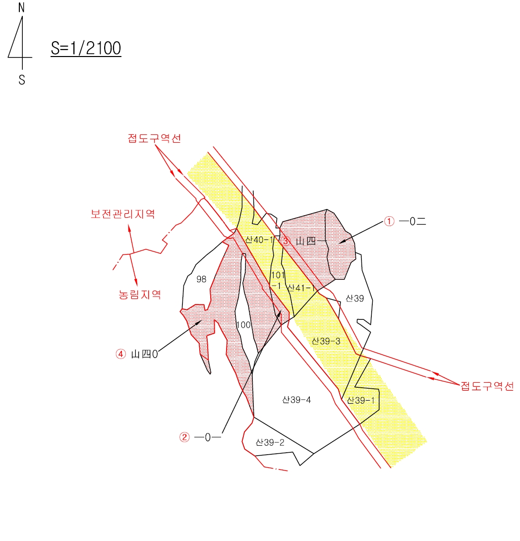경상북도 청도군 이서면 팔조리 산40 임야 경매 사진 7