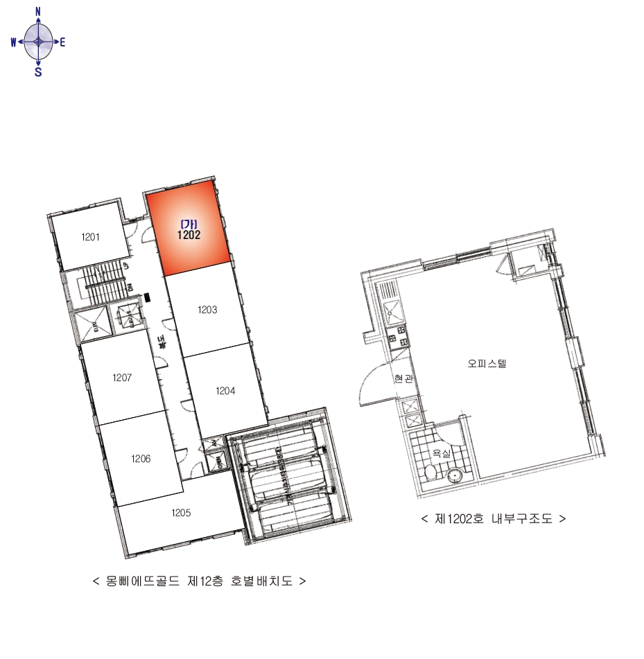 서울 관악구 신림동 1474-15, 12층1202호 (신림동,몽삐에뜨골드) 오피스텔(주거) 경매 사진 10
