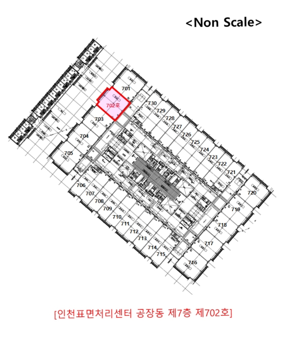 인천 서구 오류동 1610-1, 7층702호 (오류동,인천표면처리센터공장동) 지식산업센터 경매 사진 14